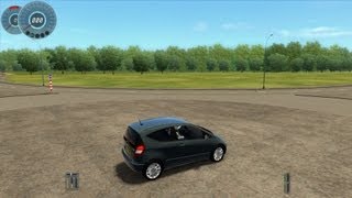 City Car Driving MercedesBenz A 200 Turbo Top Speed 204 Kmh 1080p [upl. by Beisel326]