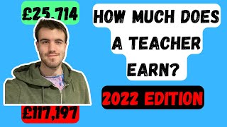 HOW MUCH DO TEACHERS GET PAID UK 2022 UK PRIMARY TEACHER SALARY [upl. by Mongeau408]