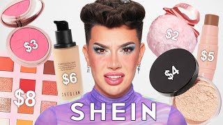 Trying A Full Face of Makeup from SHEIN [upl. by Cichocki541]