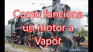 ¿Qué es y como funciona un motor a Vapor [upl. by Leiuqeze81]