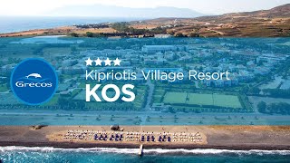 KOS  Hotel Kipriotis Village Resort  GRECOS [upl. by Anahir]