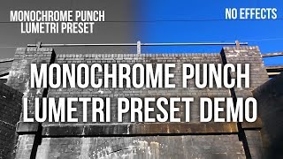 KAPOW Monochrome Punch Lumetri Preset Demo  Premiere Pro CC  YouTube Clinic [upl. by Doty]