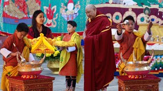 Crown Prince of Bhutan  Royal Charter  Gyalsey Jigme Namgyel Wangchuck  4K  Bhutan  Queen [upl. by Eadahc]