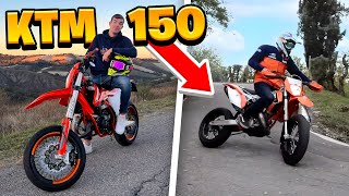 KTM Sx 150cc 2T MOTARD CIAO [upl. by Lorrayne]