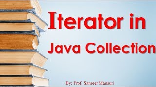 Java Iterator  Java collection framework  hindi [upl. by Druci762]