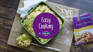 Easy cooking by Emborg I Cheese and sweet corn pasta baked [upl. by Flieger]