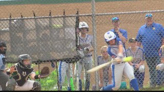 Claysburg powers their way to District Championship Game [upl. by Ahsieym740]