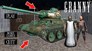 Playing TANK vs Granny vs Grandpa  Secret MOD GrannyTank  Gameplay Animation [upl. by Dillie]