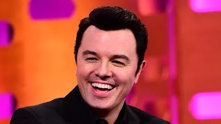 Seth MacFarlane sings Family Guy karaoke  The Graham Norton Show Series 17 Episode 10  BBC [upl. by Nnylakcaj]