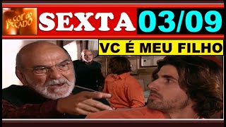 Da Cor do Pecado Capitulo completo narrado 030921 [upl. by Trimmer222]