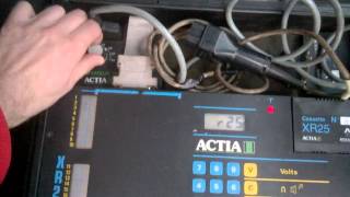 Actia XR25s Renault diagnostic machine test [upl. by Asereht]