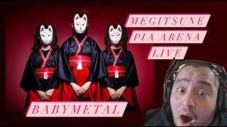 Babymetal Megitsune Pia Arena Live Reaction [upl. by Aicel]