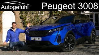 new Peugeot 3008 GT Facelift FULL REVIEW 2021 Hybrid PHEV Black Pack 225 hp  Autogefühl [upl. by Bean619]