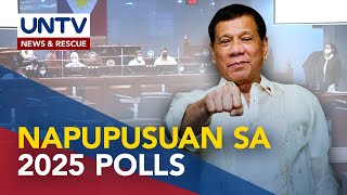 ExPres Duterte nangunguna sa mga napupusuang senatorial candidate sa 2025 elections [upl. by Aissyla254]