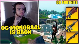 MONGRAAL RETURNS To OG FORTNITE amp BRINGS Back OG MONGRAAL Nostalgic [upl. by Iteerp]