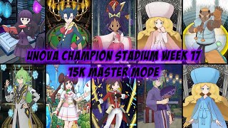 quotUNOVA FK YEAHquot  Pokémon Masters EX Unova CS 15K Master Mode Week 17 [upl. by Alyda966]