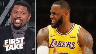 LeBron Lakers aren’t making the playoffs – Jalen Rose  First Take [upl. by Fernand]