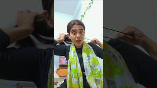 Lekin mere ghar wale kehte hai🫣🫥 shortsfunny comedy trending viralvideo funnyvideo [upl. by Clerc809]