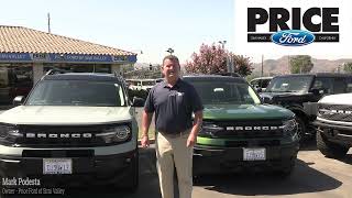 Price Ford of Simi Valley  10k Off amp 39 for 36 months on 24 Bronco Sport Previous Service Loaner [upl. by Ajoop499]