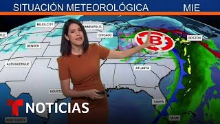 Una nueva tormenta llevará lluvias y nieve a buena parte de Estados Unidos  Noticias Telemundo [upl. by O'Conner]