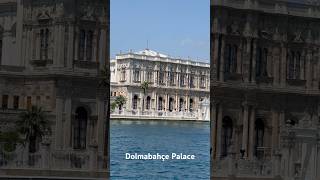 Dolmabahçe Palace on the Bosphorus was the administrative center of the Ottoman Empire 18561887 [upl. by Nnuahs]