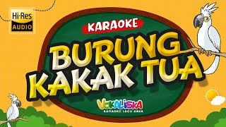 BURUNG KAKAK TUA KARAOKE TANPA VOKAL 🎵 LAGU ANAK INDONESIA [upl. by Eizdnil]