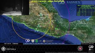 Receptor Sarmex y Sasmex en el Sismo del 12 de agosto del 2022 a las 31740 [upl. by Fernand]