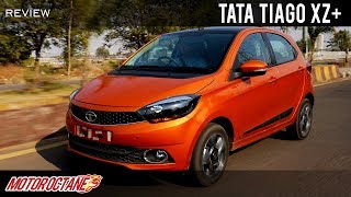 2019 Tata Tiago XZ Review  Hindi  MotorOctane [upl. by Warwick]