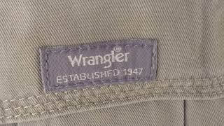 Walmart Wrangler cargo pants with the fleece inside [upl. by Goldina]