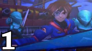 Lets Play Skies of Arcadia Legends Part 1 Hostile Takeover [upl. by Tecil]