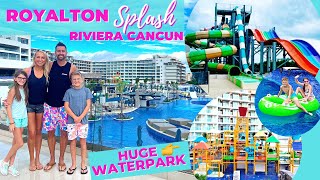 37 Things to Know Royalton SPLASH Riviera Cancun All Inclusive Resort in Mexico with BIG WATERPARK [upl. by Errecart]