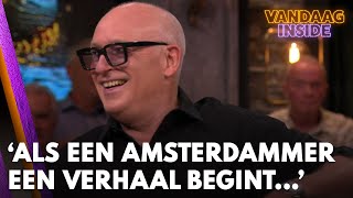 Als een Amsterdammer een verhaal begint moet je echt brood bij je hebben  VANDAAG INSIDE [upl. by Ahilam]