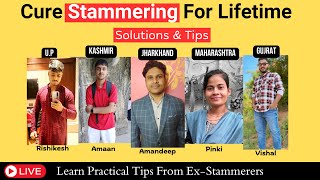 Stammering Cure Tips from ExStammerers  Speech Solution [upl. by Sachs]