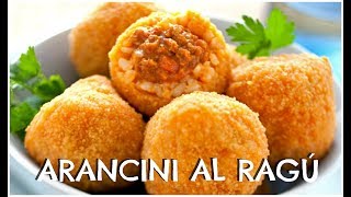 ARANCINI AL RAGÚ ♥ [upl. by Kurt]