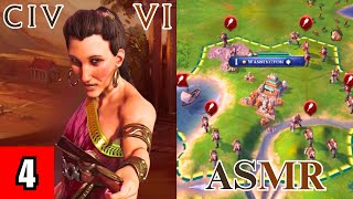 ASMR GAMING  Relaxing Civilization 6 Gameplay To Help You SLEEP Gorgo Part 4 💤💤💤 [upl. by Dayiz961]