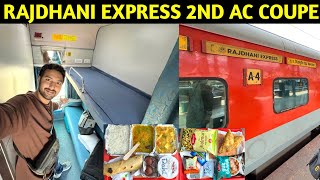 Secunderabad Rajdhani Express Journey in 2nd AC Private Coupe amp Food [upl. by Blim]