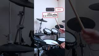 Drum Fill 19  Double Paradiddle Fill Across Toms and Snare [upl. by Anatlus]