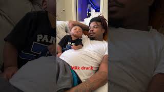 Baby fighting sleep funny son viral subscribe like share CASHAPP savthegoatgoat [upl. by Nolan]