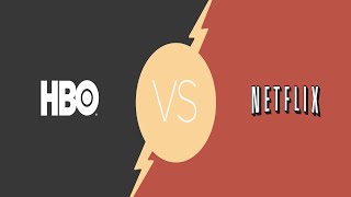 Netflix VS HBO  Netflix overtakes HBO in Exclusive Content [upl. by Arabele]