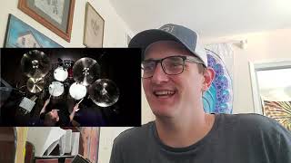 Jazz drummer reacts Billy RymerDillinger Escape Plan Prancer [upl. by Laitselec]