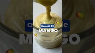 Receta de cremoso de mango con Kumis súper espesito y fácil de hacer Receta Mango Batido Cremoso [upl. by Dori]