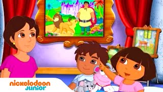 Dora lExploratrice  Lhistoire du tableau  NICKELODEON JUNIOR [upl. by Niltiac]