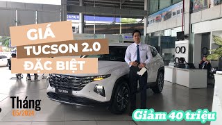 Hyundai TUCSON 2024 Bản 20 Máy Xăng Đặc Biệt  Màu Trắng Giảm 40 triệu  Báo Giá Xe Lăn Bánh [upl. by Ynattir868]