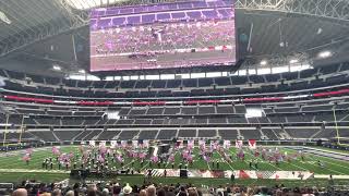 Mt Pleasant Highschool Band US Bands Prelims ATampT Stadium Classic “Cruella” [upl. by Bennink975]