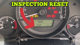 Skoda Citigo Inspection Reset DIY [upl. by Ennirak]