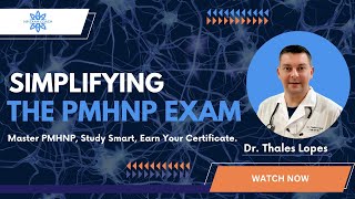 Simplifying PMHNP Review with Dr Thales Lopes  NP EXAM COACH [upl. by Nnahtur]