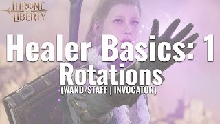 Healer Basics Part 1 Beginner’s Guide to StaffWand Healing Rotation Invocator [upl. by Terrence]