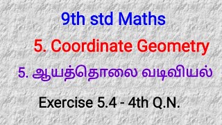 9th std Maths  Exercise 544 [upl. by Inimak]