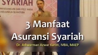 3 Manfaat dari Asuransi Syariah Asuransi Syariah Halal Simak [upl. by Htebasile]