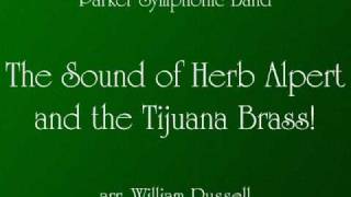 The Sound of Herb Alpert and the Tijuana Brass  Parker Symphonic Band [upl. by Ynnavoj]